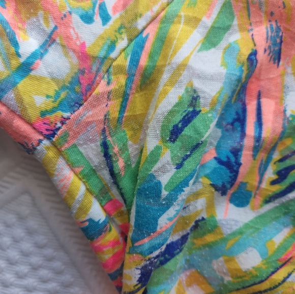 Colorful Button-Up Tunic - Picture 10 of 12